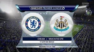 Chelsea FC vs Newcastle United  10012015  Barclays Premier League  FIFA 15 [upl. by Etteraj210]