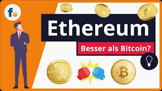 Ethereum erklärt Was ist Ethereum 20 und ist Ethereum besser als Bitcoin [upl. by Uohk]