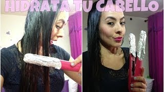 Repolarizacion capilar hidratación y reparación del cabello Tratamiento profesional en casa [upl. by Polik513]