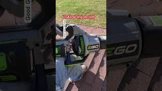 Leaf blower gutter cleaning leafblower EGO 765 CFM [upl. by Nonnek632]