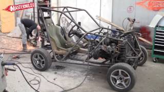 Building a 4x4 buggy out of a Ford KA Sierra and VW Golf [upl. by Rawley922]