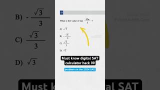 Must know Digital SAT Calculator hack desmos satprep digitalsat [upl. by Enilrahc]