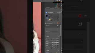 How to Change Hair Color in Photoshop photoshoptutoria graphicdesigning shorts [upl. by Ontine]