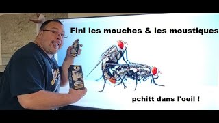 astuce contre les mouches et moustiques  efficacité et pas cher Jai LA SOLUTION [upl. by Pfister]