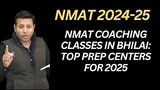 NMAT Coaching Classes in Bhilai Top Prep Centers for 2025 [upl. by Spector]