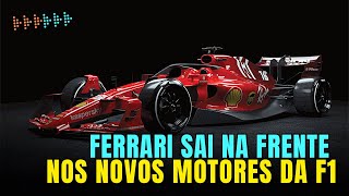 FERRARI SAI NA FRENTE E JÁ COMEÇA TESTAR MOTOR DE 2026  FÓRMULA 1 [upl. by Yrreb]