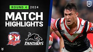 NRL 2024  Roosters v Panthers  Match Highlights [upl. by Oliric]