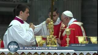 Palium Mass 2014629  with Pope Frances [upl. by Lahsram180]