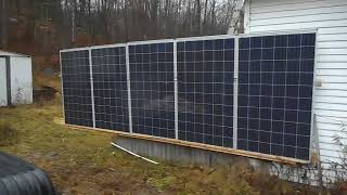 PoBoys solar energy making power the easy way compare verticle vs roof mount [upl. by Ettennahs406]