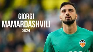 Giorgi Mamardashvili 2024 ● Valencia ► Full Season Show [upl. by Kokaras]