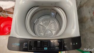 Haier Automatic washing machineHWM85826 8KG Full review [upl. by Kiele635]