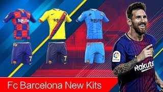 How to get Brand New Fc Barcelona Kits in Dream League Soccer 2019 No root No Mod AndroidIOS [upl. by Solracsiul247]