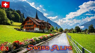 A Scenic Road Trip Through the Swiss Alps 4K 60p 2024 [upl. by Zippel]