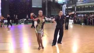 DSFO Megeve 2014  WO LAT  R1 Chacha  Maruster Sergiu amp Grozea Alina [upl. by Levan94]