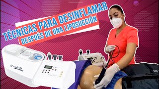 Técnicas para desinflamar después de una liposucción [upl. by Sams]