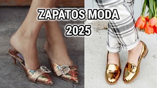 COMODOS y ELEGANTES ZAPATOS de MODA 2025 [upl. by Sharyl]