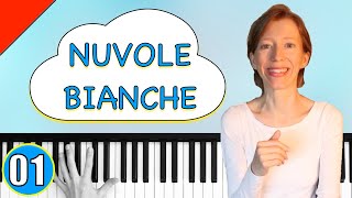 Ludovico Einaudi  Nuvole bianche  Piano Tutorial 1 [upl. by Nguyen]