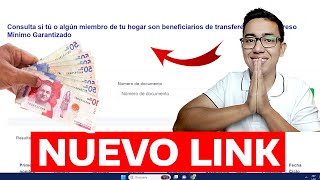 Nuevo Link Consulta si Eres Beneficiario Ingreso Mínimo Garantizado  Subsidio de hasta 740 mil [upl. by Anerat]