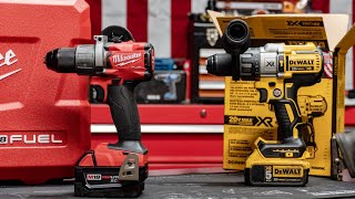 Milwaukee vs Dewalt Hammer Drill [upl. by Ahsen]