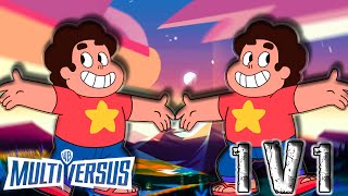 Top STEVEN UNIVERSE in MULTIVERSUS 1v1 GAMEPLAY [upl. by Yellas]