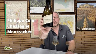 Wine Review Philippe Colin Chassagne Montrachet 2020 [upl. by Leamiba]