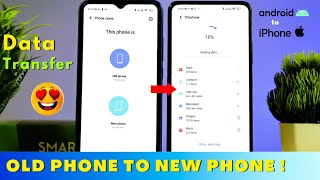 How to Transfer All Data from Old Phone to New Phone 2023  Transfer Data from Android to iPhone [upl. by Araeit]