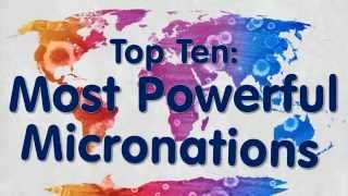 The 10 most powerful micronations  Top ten Micronations ReUpload from quotNOA Newsquot Channel [upl. by Sherar]