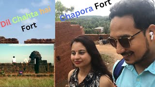 Chapora Fort GOA 2024 🏛️  Dil Chahta hain Movie Location  Goa Vlog  Vagator Beach 🏝️ [upl. by Asserac255]