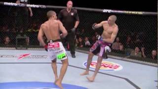 Edson Barboza Amazing Heel Kick HD [upl. by Festatus]