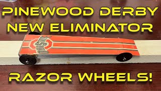 Pinewood Derby Razor Wheels [upl. by Oicram]