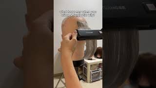 did you know wigs make this sound when youre crimping it learn more from our crimping tutorial [upl. by Leakcim]