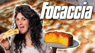 Italian FOCACCIA Variations  What IS Focaccia [upl. by Darda]