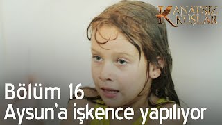 Şengül teyze Aysuna işkence yapıyor  Kanatsız Kuşlar 16 Bölüm [upl. by Alihs41]