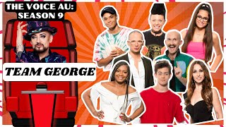 Season 9 TEAM GEORGE  Full Summary  The Voice Australia 2020 [upl. by Hteb]