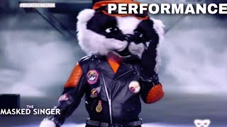 Badger Sings quotBeliverquot by Imagine Dragons  The Masked Singer UK  Season 2 [upl. by Phaedra]