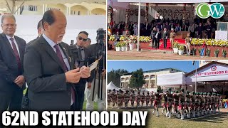 KOHIMA NAGALAND CELEBRATES 62ND STATEHOOD DAY [upl. by Gibrian653]