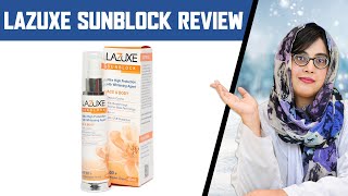 Lazuxe Sunblock  Dr Review Benefits Side Effects Ingredients amp How to Use [upl. by Asyle]