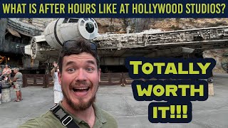 What is Disney After Hours like at Hollywood Studios in Disney World [upl. by Lig65]