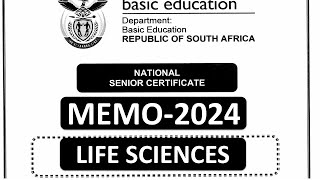 Coy of MEMO 2024 LIFE SCIENCES P1 GRADE 12 2024 LIFE SCIENCES GRADE 12 MEMO 2024 NOVEMBERTHUND [upl. by Melville]