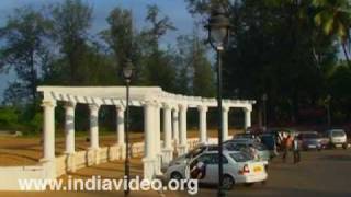 Entrance Miramar beach Goa India [upl. by Ferdinanda]