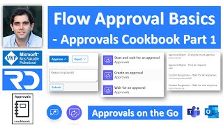 Power Automate Approval Workflow Basics [upl. by Notseh862]