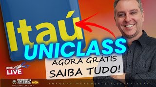 💳AGORA ITAÚ UNICLASS COM MENSALIDADE GRÁTIS E CARTÃO SEM ANUIDADE COM PONTOS LINK NA DESCRIÇÃO [upl. by Davilman356]