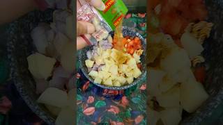 Wai Wai Chaat ready in 5 😮 ytshorts snacks recipe [upl. by Ataeb142]