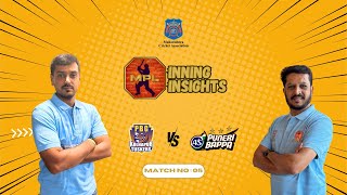 MPL Inning Insights  DAY3  Kolhapur Tuskers VS Puneri Bappa [upl. by Ulu]