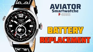 AVIATOR Smartwatch Battery Replacement AVW79931G416 [upl. by Tabina]