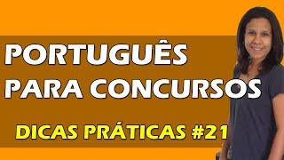 Dicas de Concordância Verbal e Concordância Nominal 2 de 5  21 [upl. by Rudie]