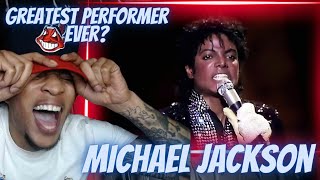 THE GREATEST PERFORMER EVER MICHAEL JACKSON  BILLIE JEAN  LIVE AT MOTOWN 25TH  REACTION [upl. by Ahsikan]