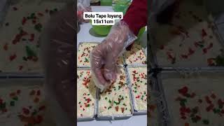 Bolu tape best seller di dapur kamishorts cake belajarbaking [upl. by Treblah932]