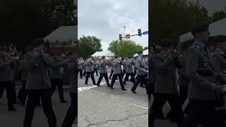 Königgrätzer March 🇩🇪 Virginia Parade 2024 bundeswehr military soldier musiccorps march german [upl. by Anaeel]