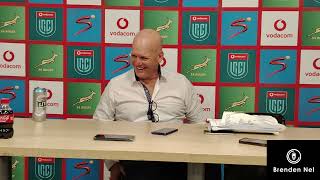 STORMERS Coach John Dobson after their win over Munster [upl. by Anabal]